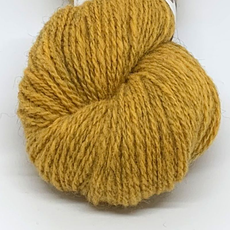 Vidde lamullgarn, gul