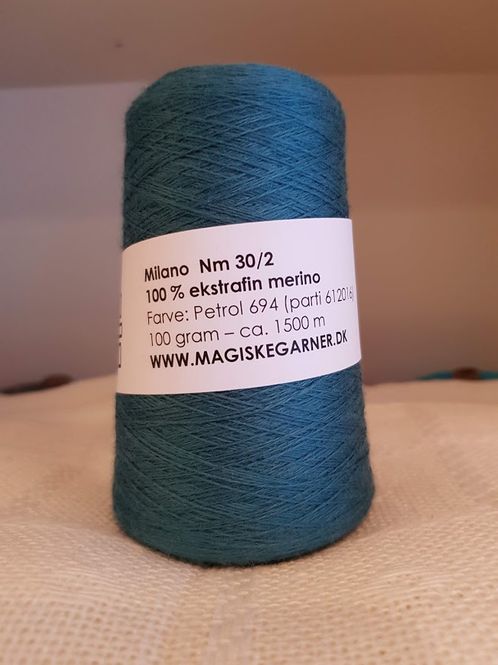 Main Image Merino ull 30/2 f. Petrol 694