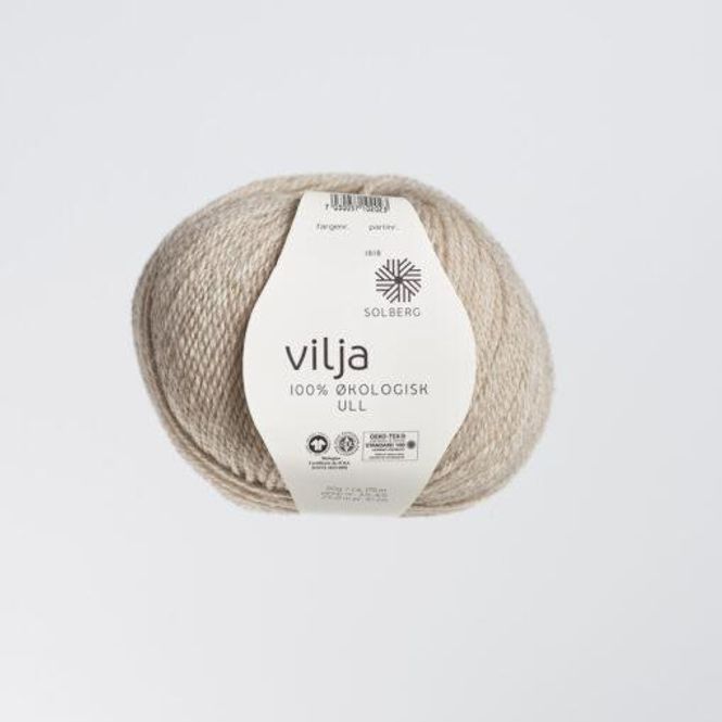 Hovedbilde Vilja Lys beige melert F.1001 