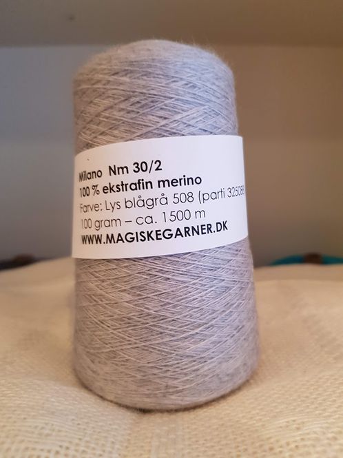 Main Image Merino ull 30/2 f. Lys blågrå 508 (UTGÅENDE)
