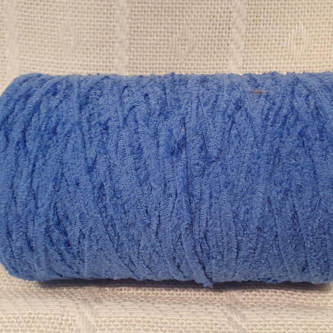 Hovedbilde Chenillegarn Blå